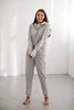 Milk Please Umstands- und Still-Sweatshirt, hellgrau meliert