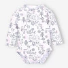 Roses Baby-Sweatshirt mit Kapuze – Ecru