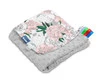 Babydecke Häkeldecke Baumwolle graphit - Sensillo