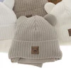 Winterset für Jungen: Mütze und Schal in Light blau Anthony