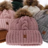 Wintermütze Damen mit Bommel Rosa Euforia