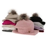 Winterset Mädchen: Mütze und Schlauchschal mit Bommel Rosa Francesca