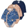 Set Briefumschlag-Bodys Sterne im 3er-Pack