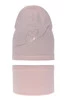Herbst und Frühlingsset Mädchen: Mütze und Schlauchschal Rosa Jula