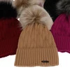 Wintermütze Damen aus Merinowolle in Violett Talaria