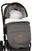 Sensillo Kinderwagen Schlafsack Indiana- Graphit