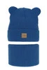 Winterset Jungen: Mütze und Schlauchschal Blau Michael