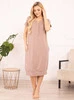 Mutterschaft Stillhemd Sunny Midi - Nude