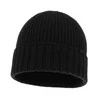Wintermütze Herren Schwarz 100% extrafeine Merinowolle nahtlos Bruner