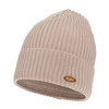Damen-Wintermütze, beige, mit Merinowolle Shila