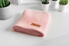 Babydecke Durchbrochene Bambus rosa - Sensillo