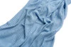 Babydecke Durchbrochene Bambus blau - Sensillo