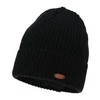 Wintermütze Damen, schwarz, mit Merinowolle Shila