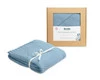 Babydecke mit Kapuze Blau - Sensillo