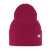 Damenmütze Frühling- Winter Amaranth 100% extrafeine Merinowolle Sophie