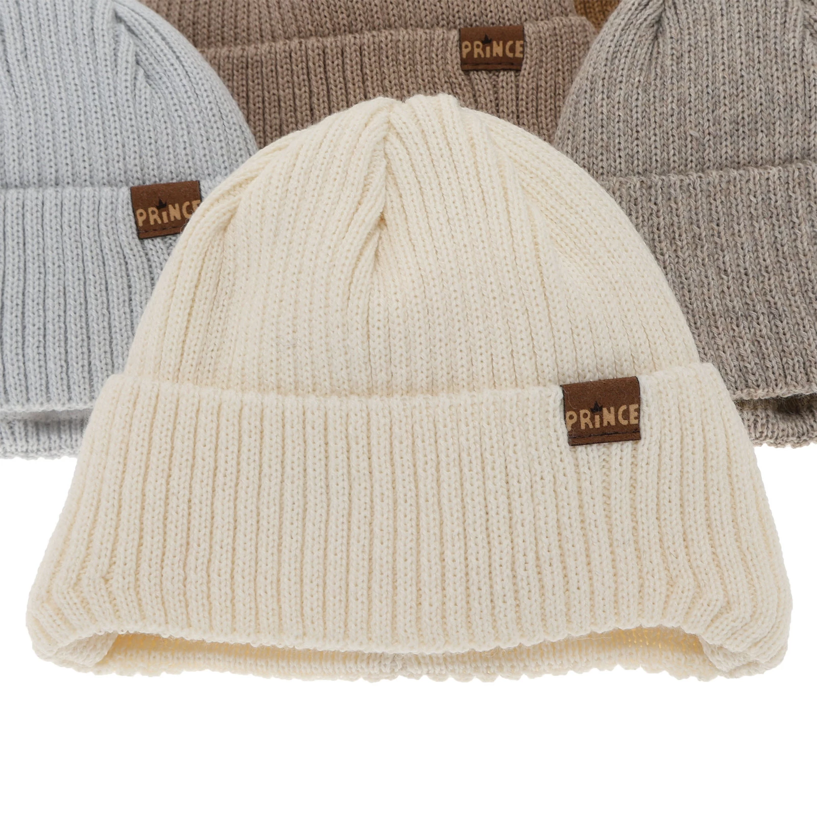 Wintermütze Jungen, mit Merinowolle, braun, Puser