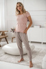  Umstands- und Stillbluse Milk Shirt kurzarm mellow rose