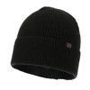 Wintermütze Herren, braun, mit Merinowolle, Korins