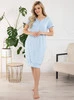 Stillhemd Sunny Midi - Baby Blue