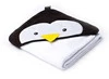 Baby Handtuch Weiß Pinguin 100x100 cm - Sensillo
