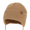 Wintermütze Jungen, mit Merinowolle, camel, Puser