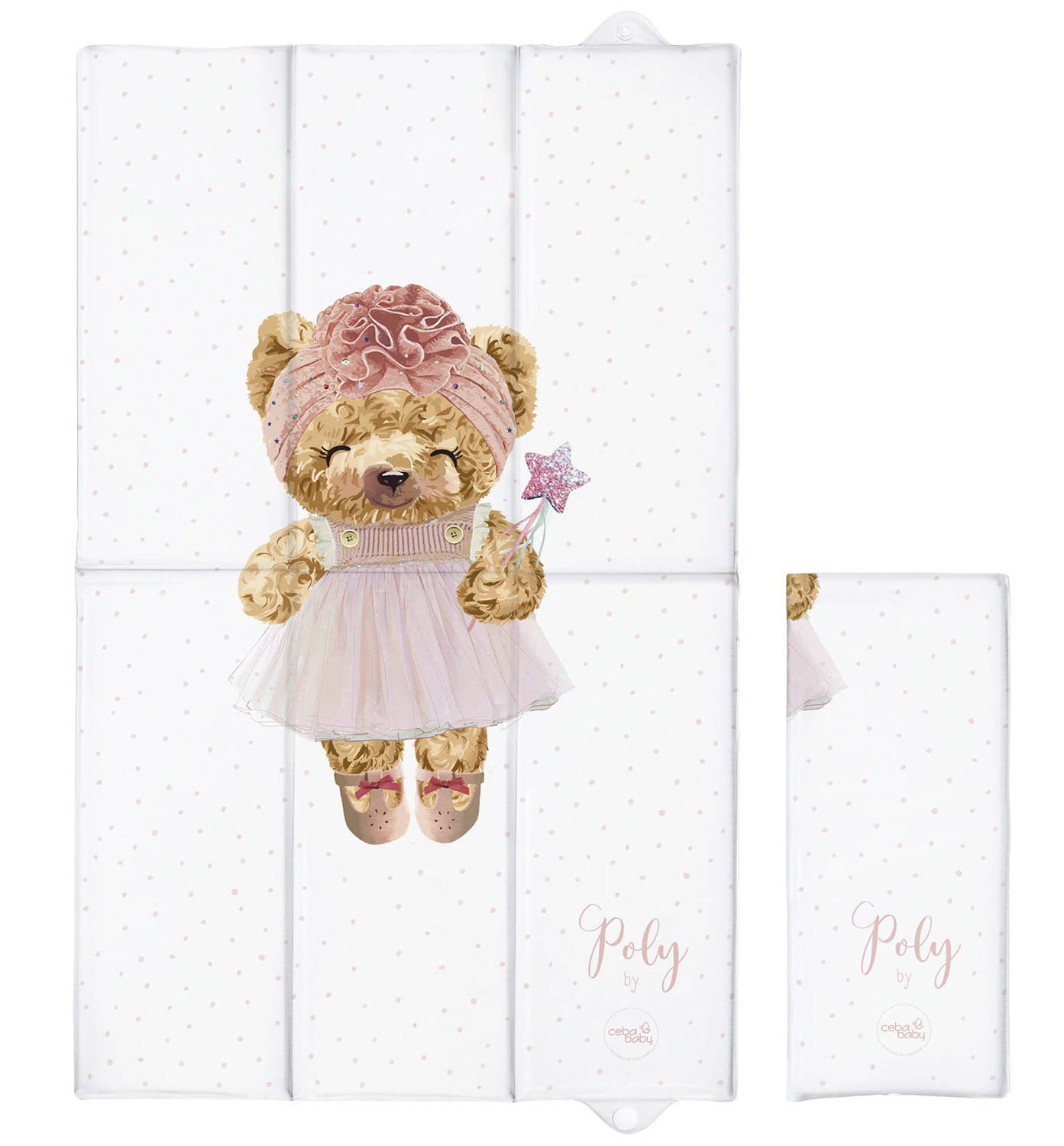 Ceba Baby Miękki przewijak - Fluffy Puffy Poly