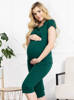 Piżama ciążowa Panta II - butelkowa zieleń